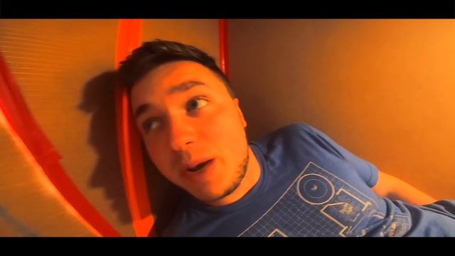 Real Life MINECRAFT Box Fort! 24 Hour Challenge Vs Ender Dragon смотреть онлайн