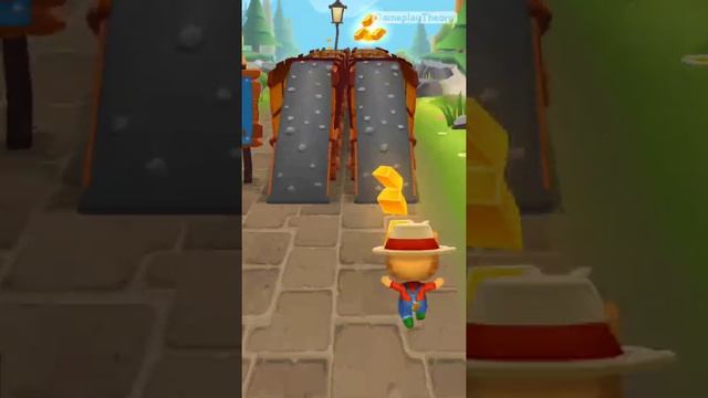 Talking Tom Gold Run #14 - Farmer Ginger Gameplay (Android/iOS) смотреть онлайн