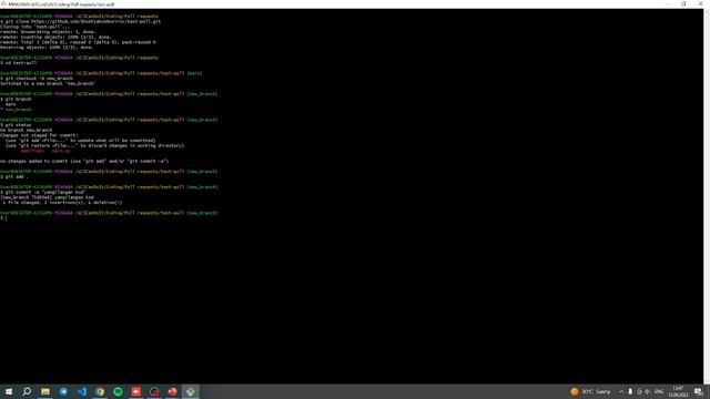 GitHubda Pull Request qilish смотреть онлайн