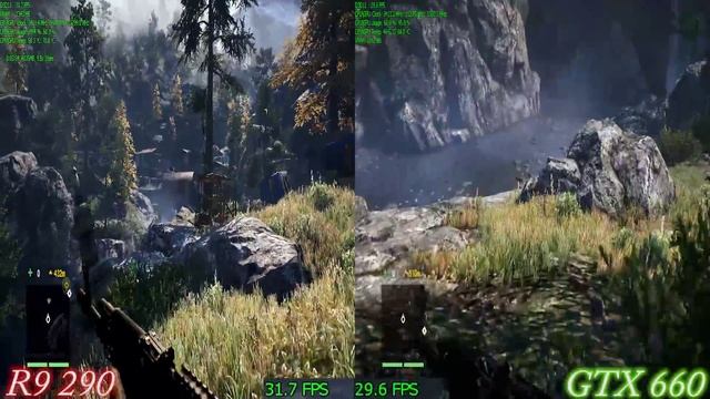 Far Cry 4 | Gameplay | AMD Phenom II 965 - Sapphire R9 290 Tri-X OC vs ASUS GTX 660 смотреть онлайн