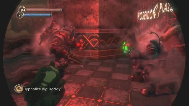 Bioshock - 2 Bouncer Big Daddies Fighting смотреть онлайн