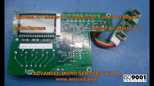 Rameza Air-Master P1 Compressor Controller Repairs @ Advanced Micro Services Pvt.Ltd,Bangalore,Indi смотреть онлайн