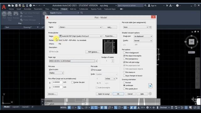 AutoCAD 2021 Tutorials Lesson-26 (PRINT-1) смотреть онлайн