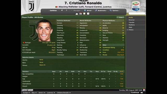 Football Manager 2008 Update 2020