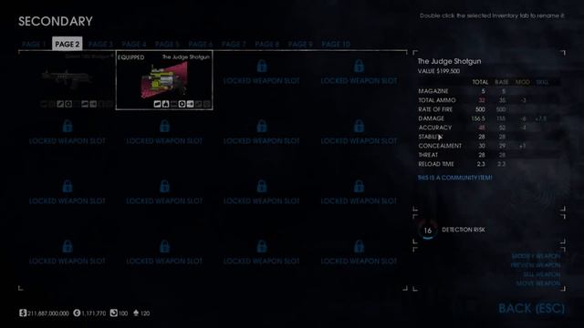 Dodge build with Crook (Payday 2) смотреть онлайн