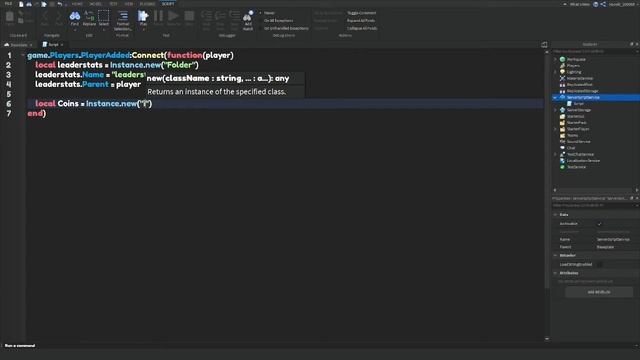 How to Make a Leaderstats Script in Roblox Studio! смотреть онлайн