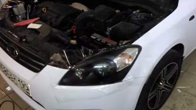 KIA CEED БЕЛЫЙ МАТ смотреть онлайн