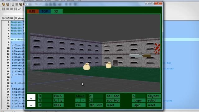 C++ OpenGL 3D Game Engine - 1990's Doom Style смотреть онлайн
