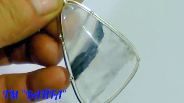 Комплект с аквариумным льдистым кварцем "Облака" смотреть онлайн