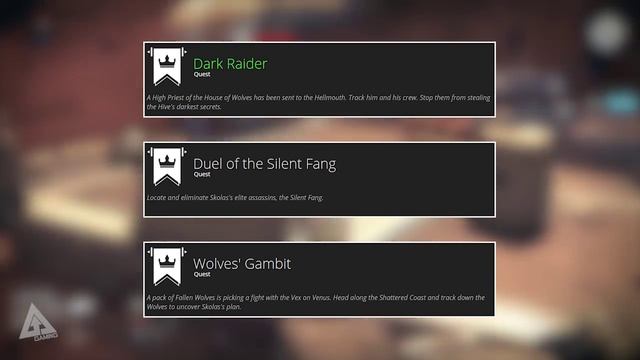 Destiny House of Wolves Story Missions & Quests смотреть онлайн