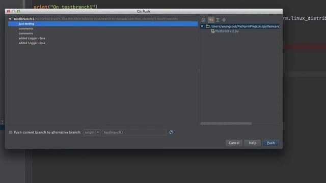Using Pycharm and Git Branches смотреть онлайн