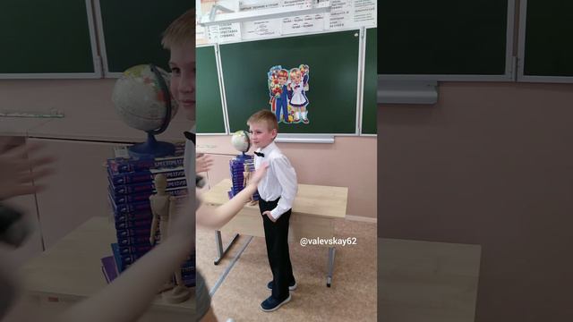 Съёмки в Искровской школе 4А