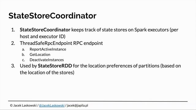 The Internals of Stateful Stream Processing in Spark Structured Streaming -Jacek Laskowski смотреть онлайн