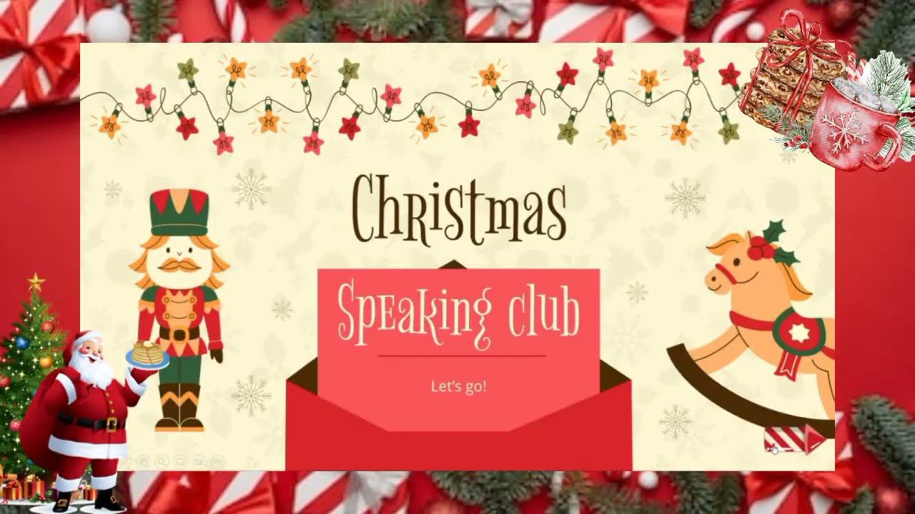 RED School Online: Speaking Club "Christmas"
