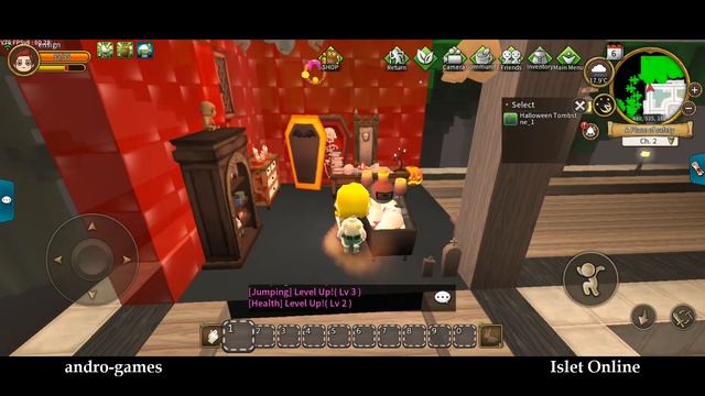 Islet Online (by Morenori Soft Co., Ltd.) - mmorpg adventure game for Android - gameplay.