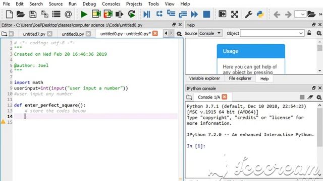 python program that Determine whether an integer is a perfect square or not a perfect square 1 смотреть онлайн