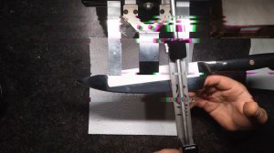 Заточка шеф-ножа Gipfel Koshmesser