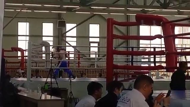 Чемпионат Казахстана по кик боксу 3раунд Мухаммед смотреть онлайн