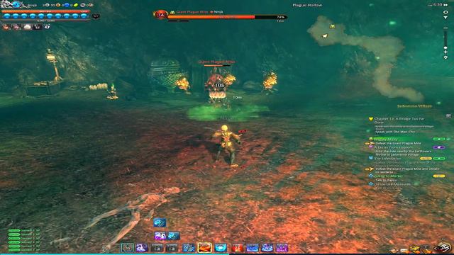 🌏 Blade & Soul - Warlock (Solo) Dungeon: Plague Hollow Quest: The Infestation 웃 2016 смотреть онлайн