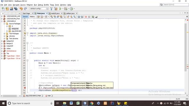Praktikum Java Fundamental - Modul 6&7 - Input, Try Catch & Inheritance смотреть онлайн