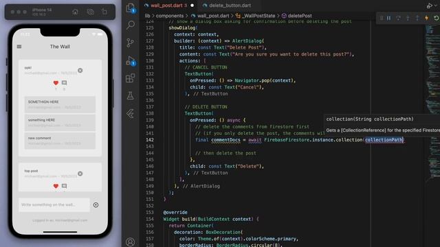 ?? Delete Posts / Coding a Social Media App • Flutter x Firebase Tutorial смотреть онлайн