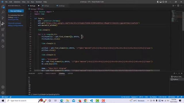 Python Selenium | ChromeDriver | GUI смотреть онлайн