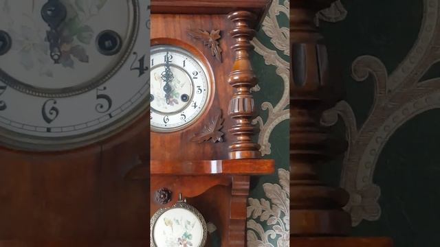 Настенные часы с боем FMS. смотреть онлайн