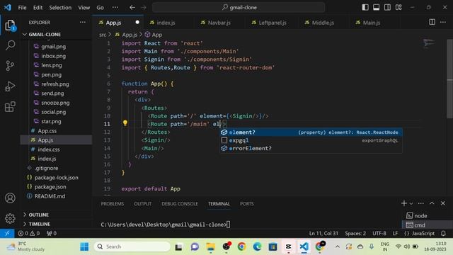 Part 5 | Gmail clone | React router dom | React js, firebase, material UI смотреть онлайн