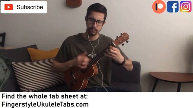 MEMORIES - Maroon 5 - FINGERSTYLE Ukulele смотреть онлайн