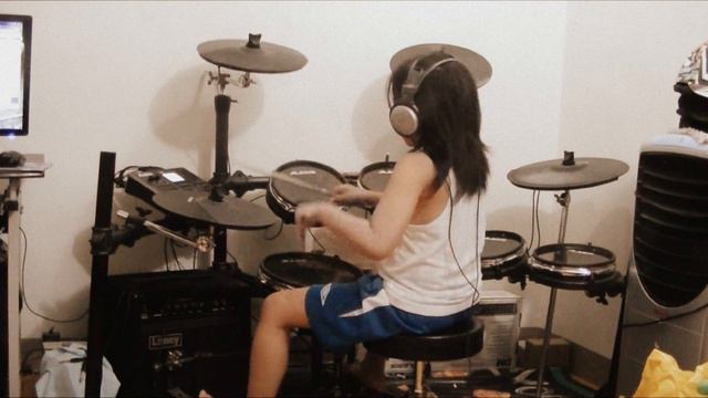 PAYPHONE Drum Cover 7yr Old Drummer - Sean Samonte - ALESIS DM10 STUDIO DRUMKIT