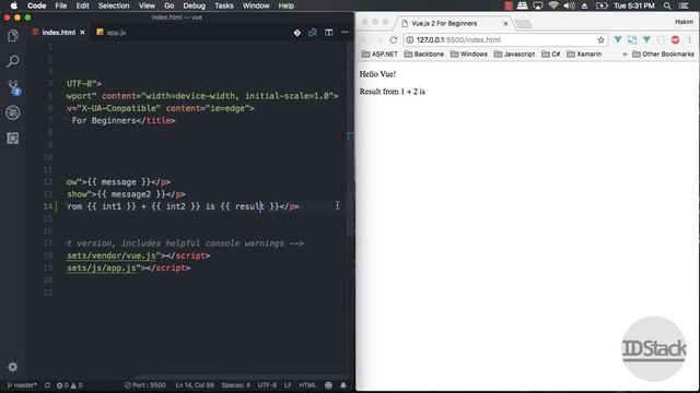 Vue.js 2 For Beginners - 06 Vue.js - Method Properties смотреть онлайн