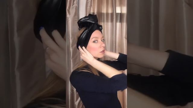 Как красиво завязать тюрбан или повязку на голову Солоху? смотреть онлайн