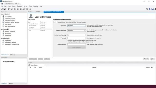 How to create a new user in MySQL Workbench by Shahzad Ali смотреть онлайн
