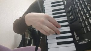 Призрачно все в этом мире бушующем..., на аккордеоне