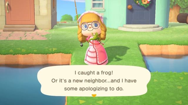 How to catch a FROG in Animal Crossing New Horizons? смотреть онлайн