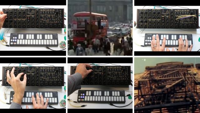 Old School Behringer K-2 (Korg MS-20 clone) and Valhalla plugins. Ambient/Cinematic/Berlin School смотреть онлайн
