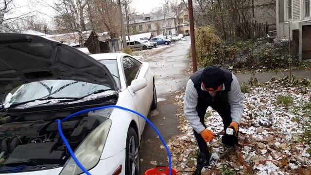 Холодный воздух в автомобиле из печки - чистим радиатор печки!!! смотреть онлайн