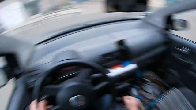 POV : Volkswagen Fox 1.4 TDI route d'hiver test смотреть онлайн