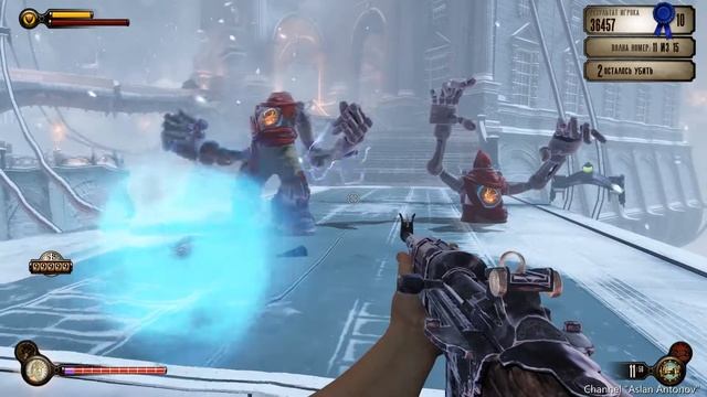 "Танцующий" Механик, "Dancing" Handyman. Bioshock Infinite bug смотреть онлайн