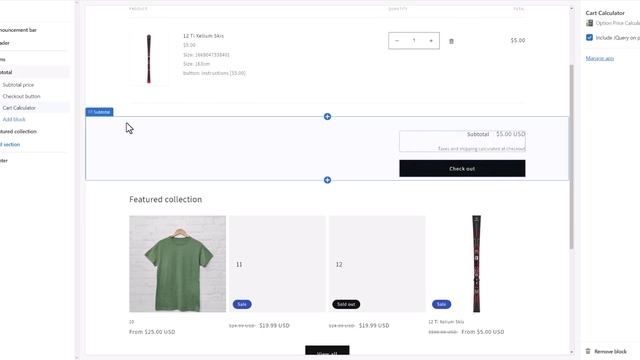 Installing Option Price Calculator into Shopify JSON template смотреть онлайн