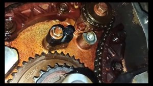 Сhevrolet Сaptiva 2,4L A24XE 2013г замена цепи ГРМ