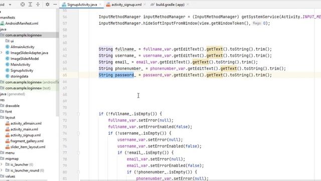 ? How to login and Registration using Firebase || Store Data in firebase || android studio смотреть онлайн