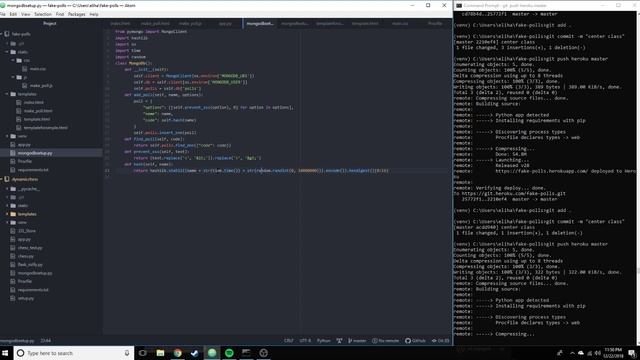 Chill Programming Session; Strawpolls remake with Python! смотреть онлайн