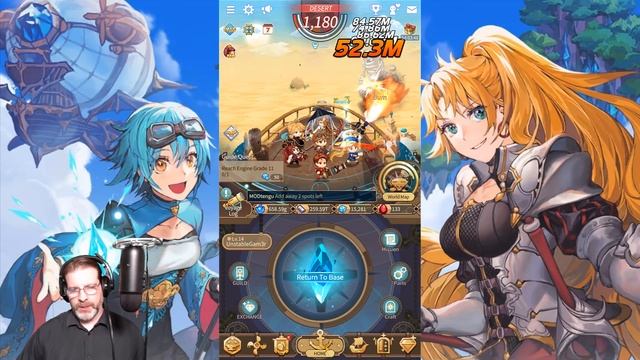 Airship Knights: Gameplay and Summons - New Idle RPG смотреть онлайн