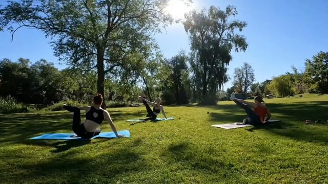 Растяжка на свежем воздухе смотреть онлайн