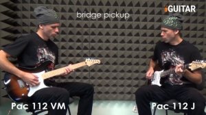 Yamaha Pacifica 112VM vs Yamaha Pacifica 112J - comparison