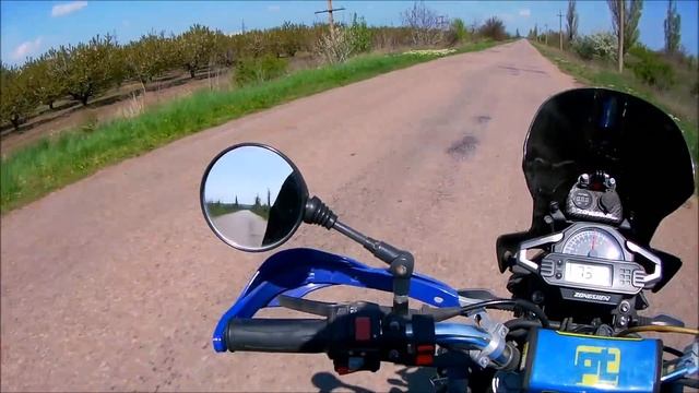 Zongshen Rx3, Shineray Tricker 250 и дороги