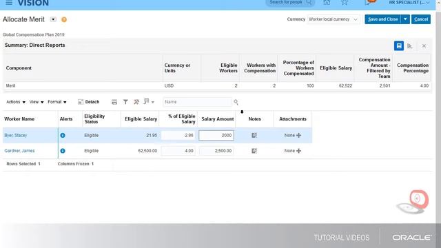 Compensation | Managing Multiple Worksheets for Different Hierarchies смотреть онлайн