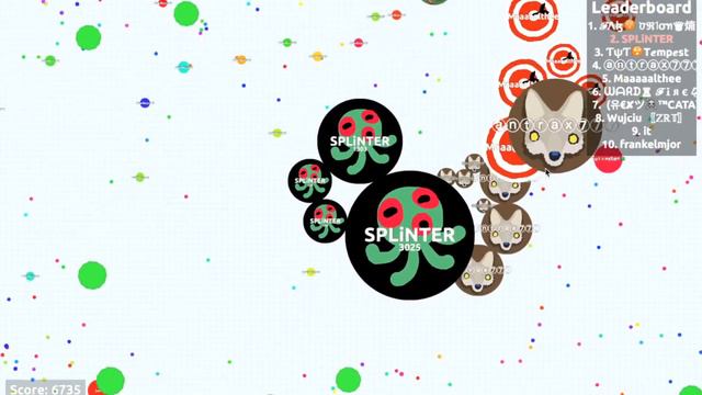 Agar.io \\ DESTROYING TEAMS SOLO \\ Most Successful Tricksplits Ever?! \\ John Cena Hack?