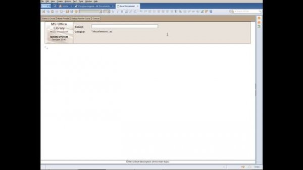 Урок 15. Как работать с базой данны Lotus Notes